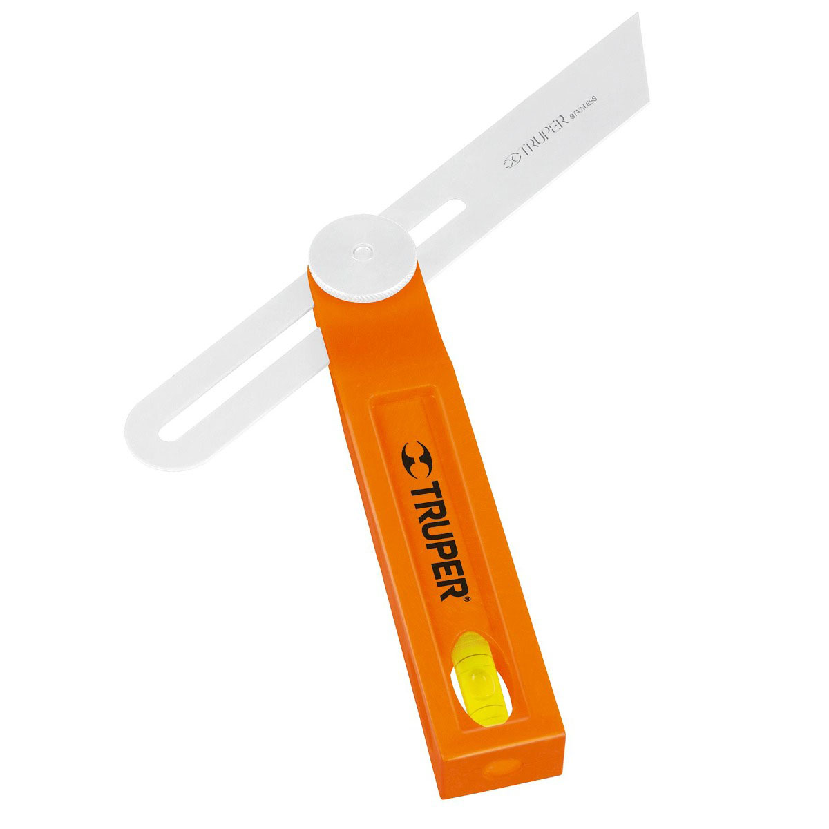 ESCUADRA FALSA MANGO PLASTICO 8″