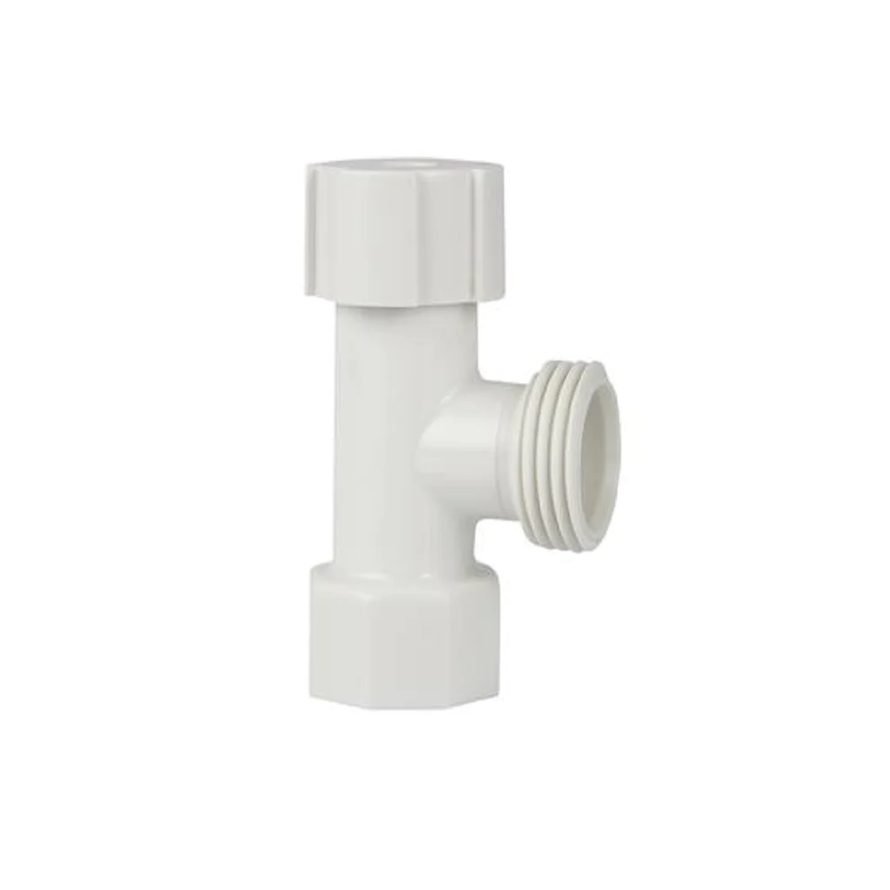 LLAVE LAVADORA PLASTICA BLANCA