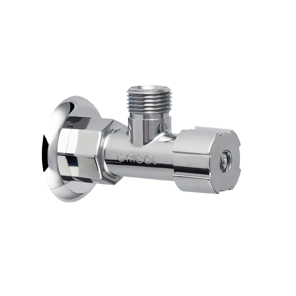 LLAVE DE REGULACION PLASTICA CROMADA