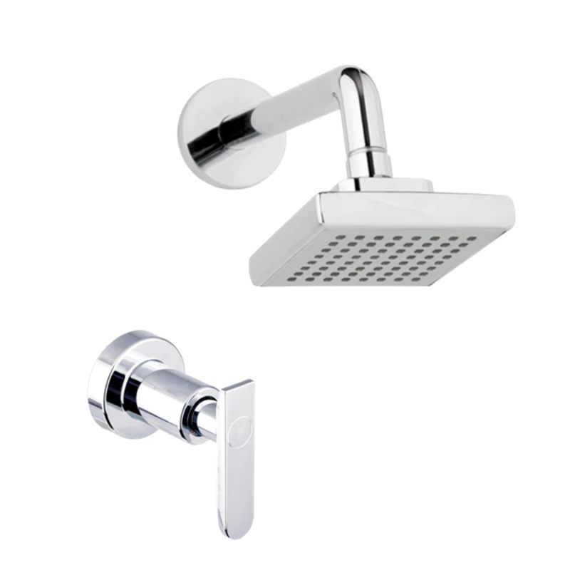 CONJUNTO REGISTRO DUCHA PIANA C/REGADERA CROMO