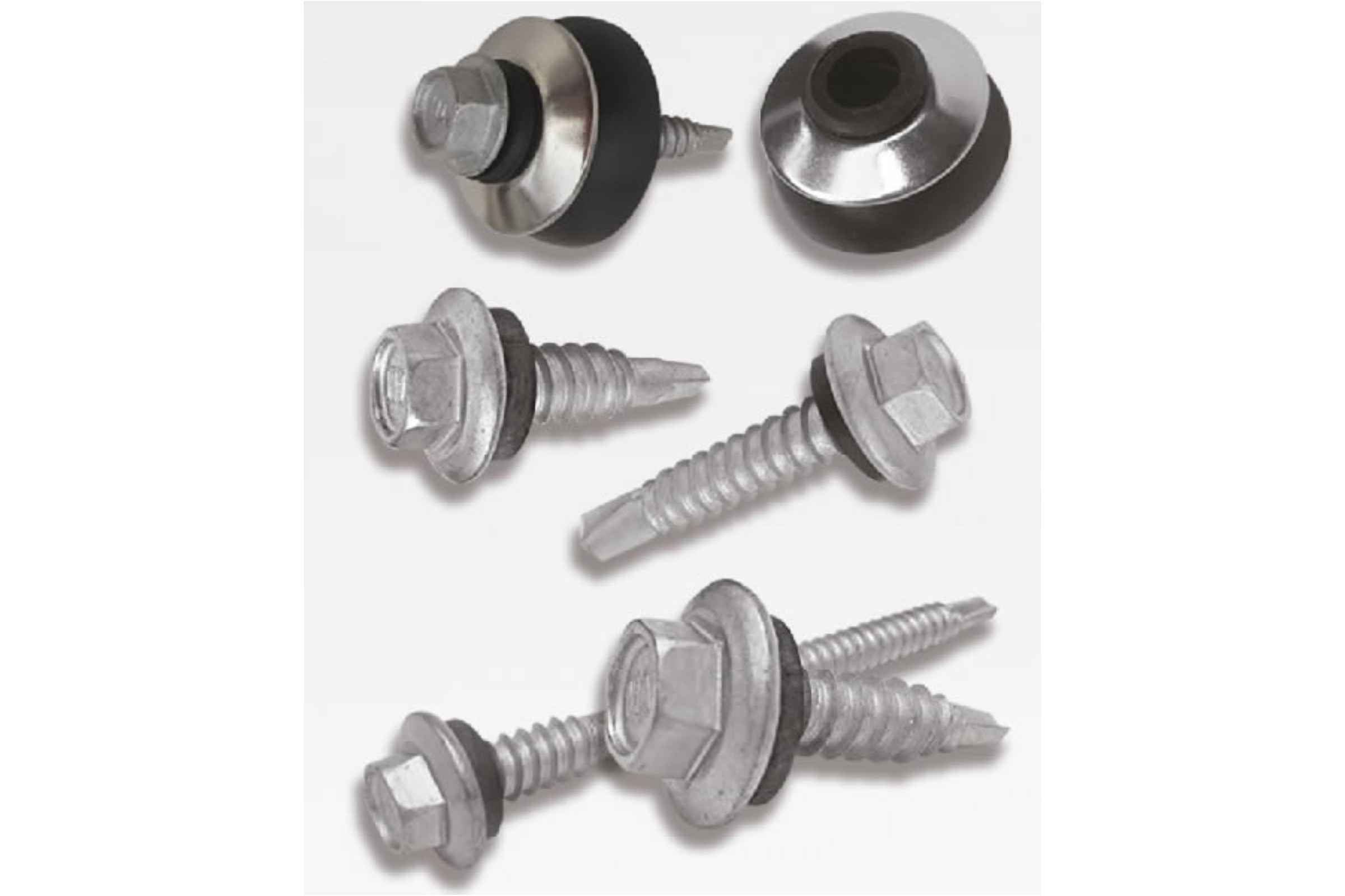 TORNILLO AUTOPERFO 12-14 * 1 ½ CON ARANDE CAPUCHON METAL