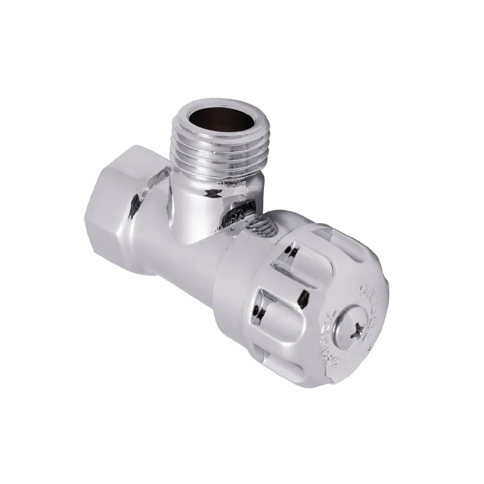 LLAVE D/REGULACION CROMADA METALICA