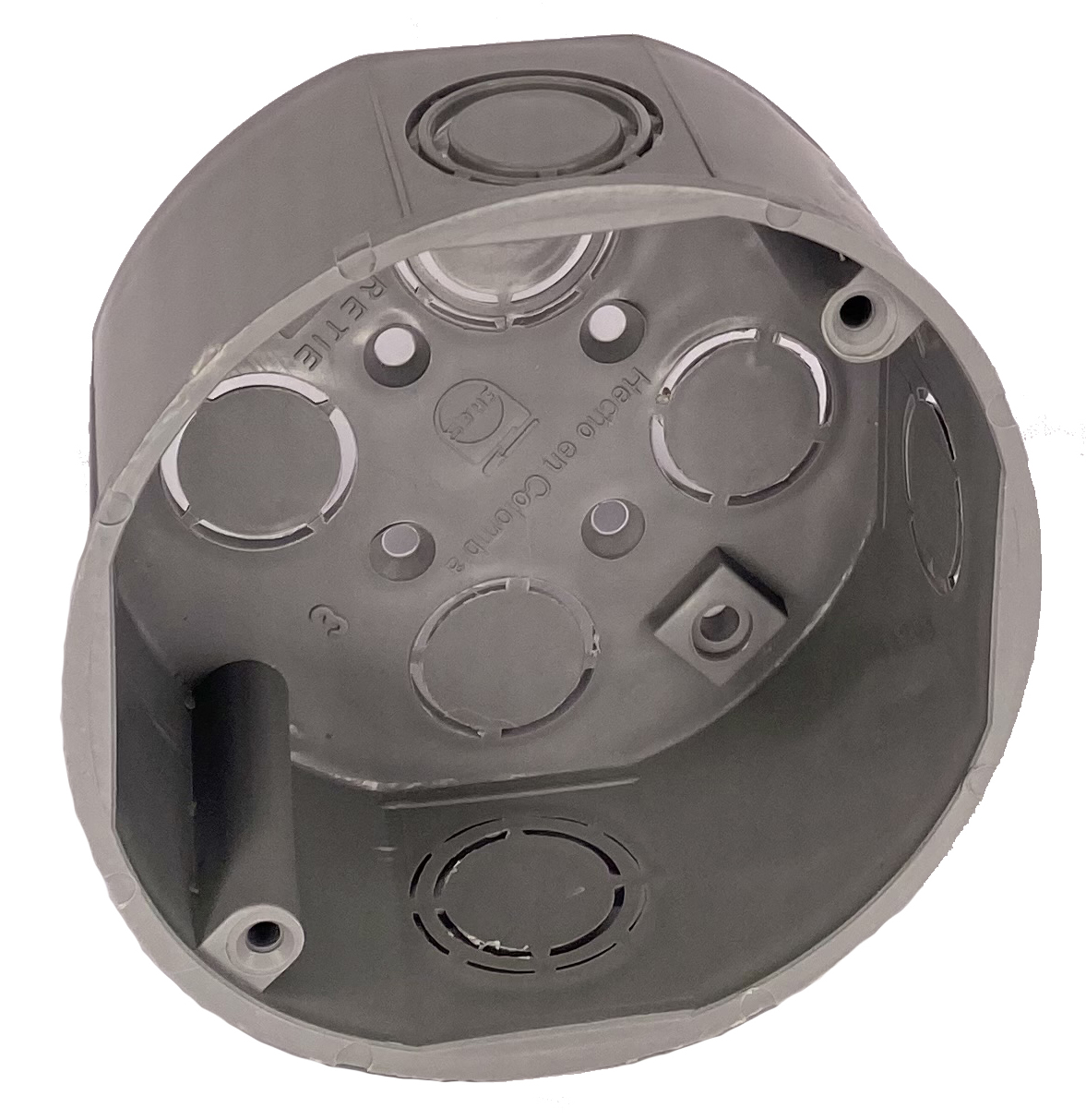 CAJA OCTOGONAL PLASTICA RETIE